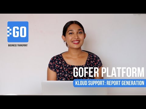 GOFER: Run reports