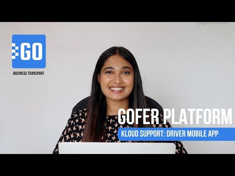 GOFER: Driver mobile application