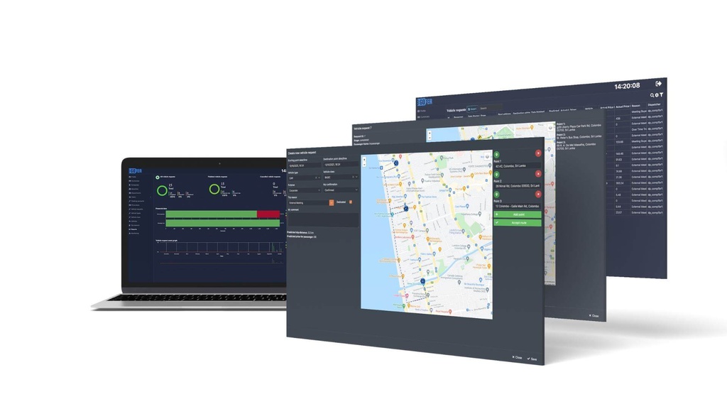 GOFER: Corporate transport management platform 2022